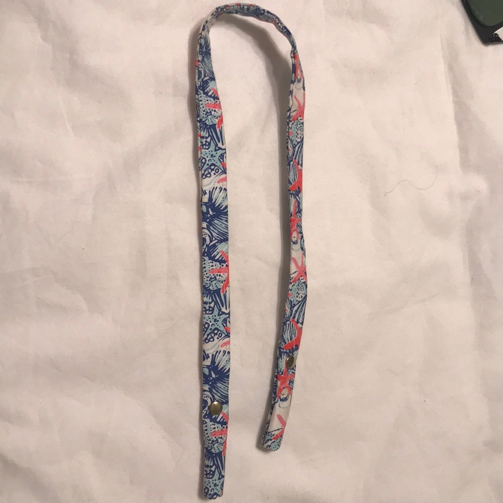 Lily Pulitzer sunglasses croakie